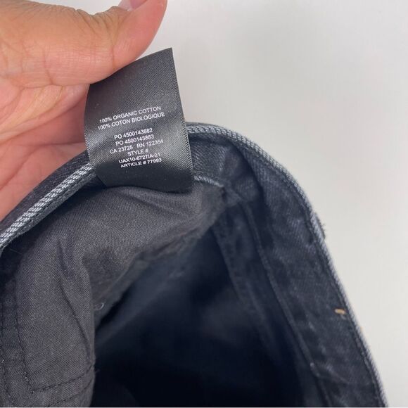 Aritzia Denim Forum The Joni High Rise Loose Distressed Jeans Black Women's 27 - Picture 11 of 11